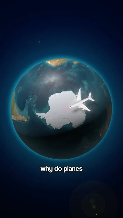 Planes Don't Fly Over South Pole🤔