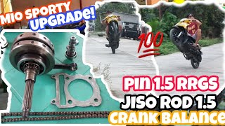 Mio Sporty Upgrade Sigunyal|1.5 rod 1.5 pin (Lakas TumayO)