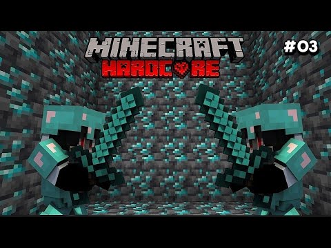 I Make Full Diamond Armour in Minecraft hardcore Survival Series #003 ...