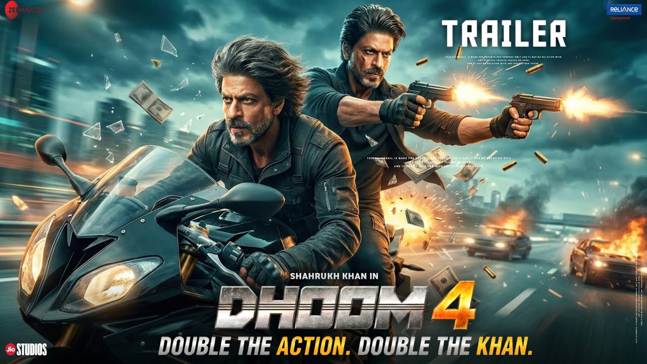 Dhoom 4 - Official Trailer | Shahrukh Khan | Deepika Padukone | Dhoom 4 Trailer | Fan Made 
