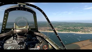 IL2 Cliffs of Dover - Tutorial - Spitfire MkIa Rotol 100Oct Standard Landing Procedure