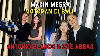 Antonio Blanco & Zoe Abbas Makin Mesra Motoran di Bali