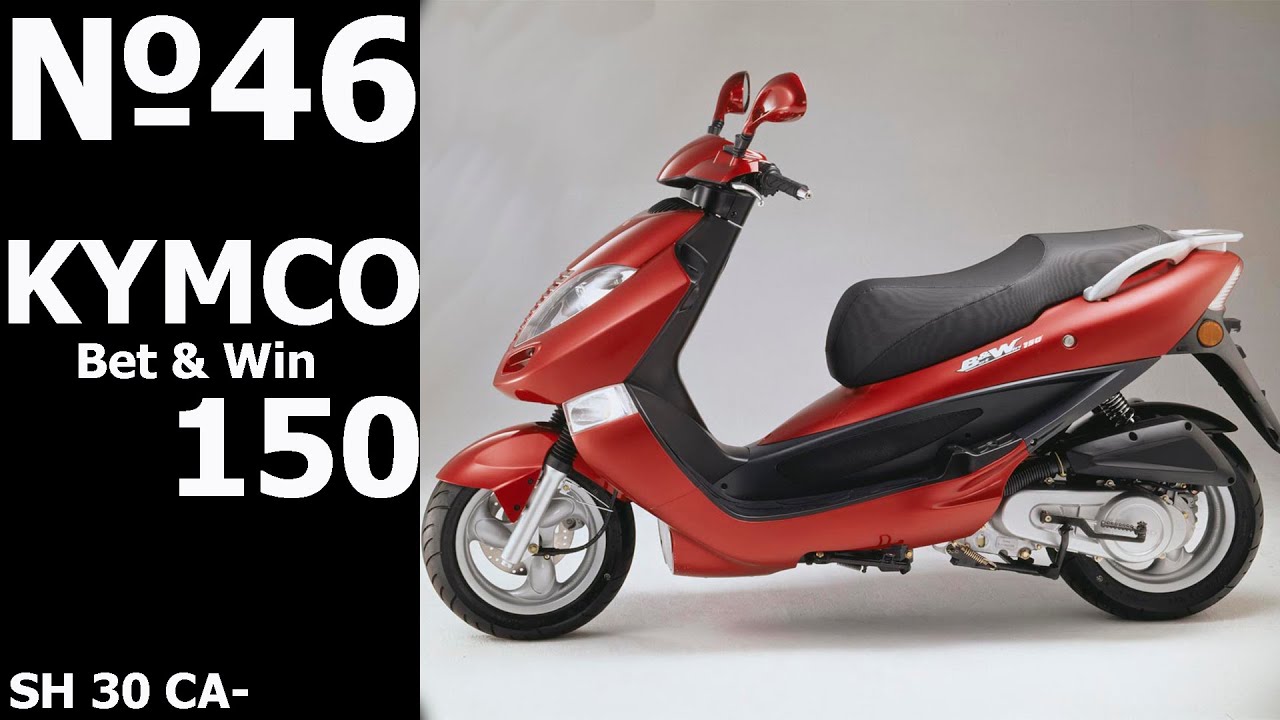 KYMCO Bet & Win 150 - YouTube