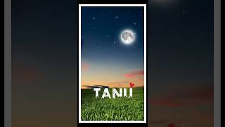 Tanu Name Video urban jungle font Viral #shortsfeed #shorts #shortvideo #tranding #ytshorts #yt