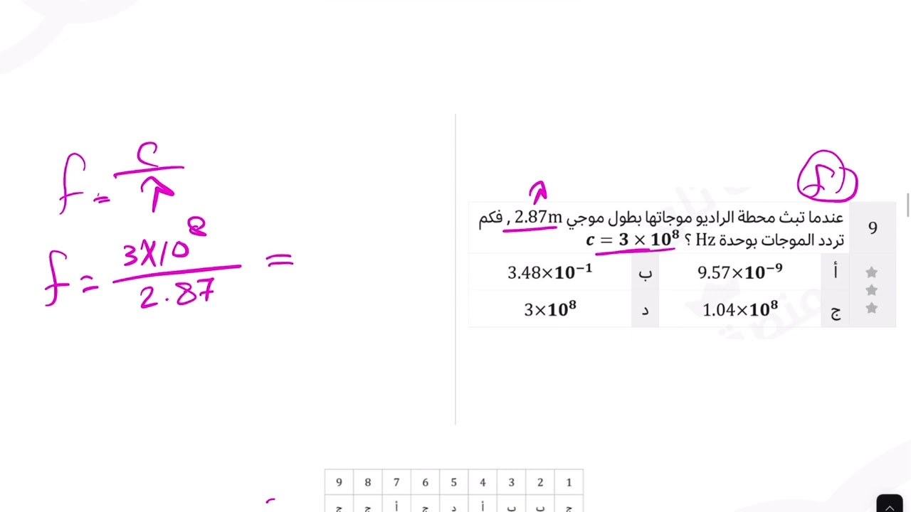 ١٧- الضوء والألوان (الاسئلة)( تحصيلي يلو فيزياء 2025 )
