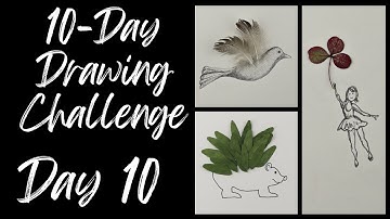 Found Object Drawing //Day 10 of the 10-Day Drawing Challenge