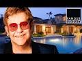 Elton John&#39;s $30 Million Beverly Hills A Tour Around the World Mansion