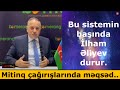 Mitinq çağırışlarında məqsəd