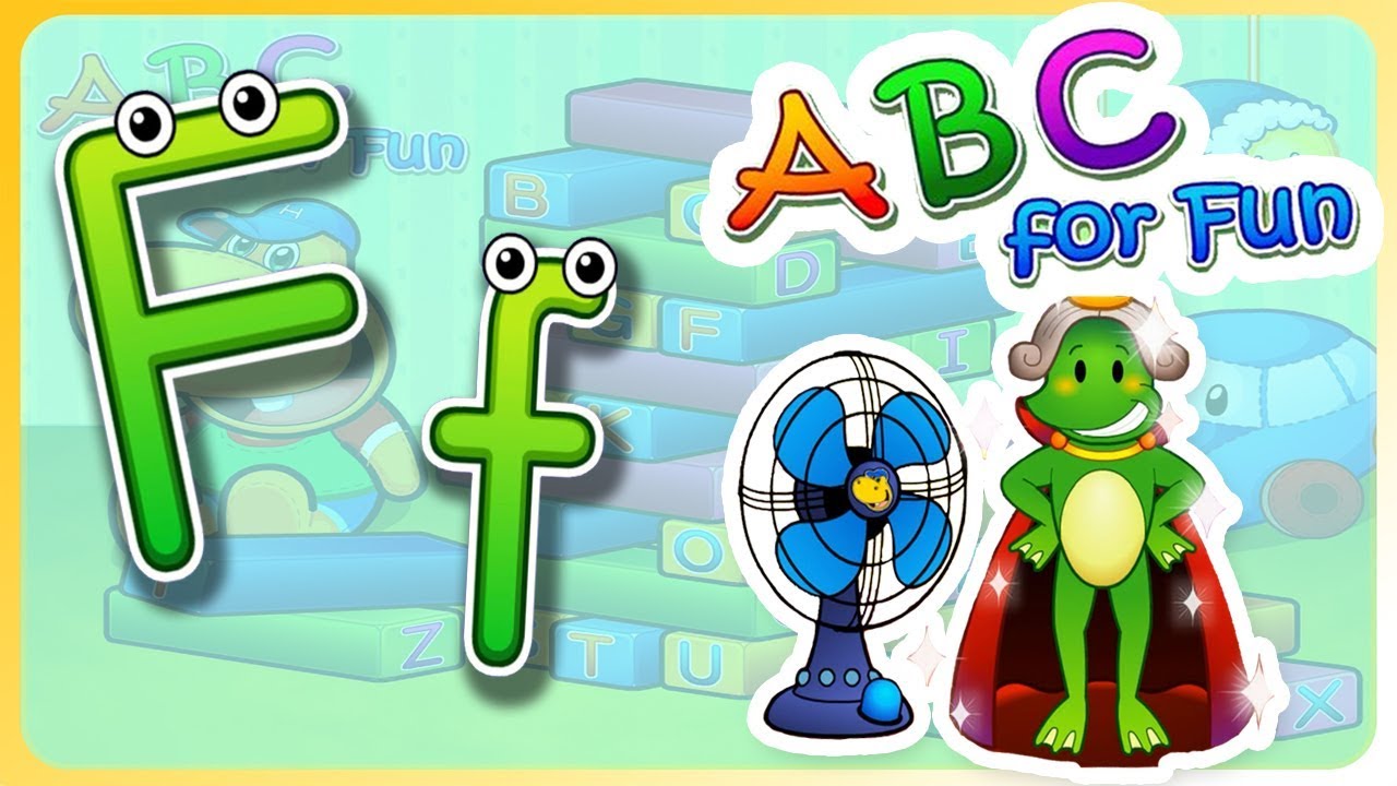 字母 F The Letter F ABC for Fun YouTube 字母 F The Letter F ABC for Fun YouTube