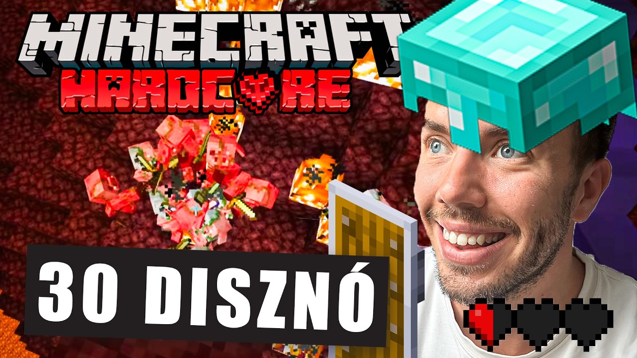 MAJDNEM MEGHALTAM - 30 DISZNÓ AKAR LECSAPNI! - MCHC STREAM #8