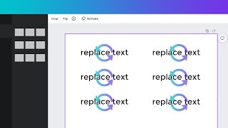 Famous Canva Pre-Design Template - How to bulk edit/replace text Wealth