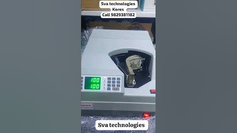 Money Counting Machine | Available on IndiaMART