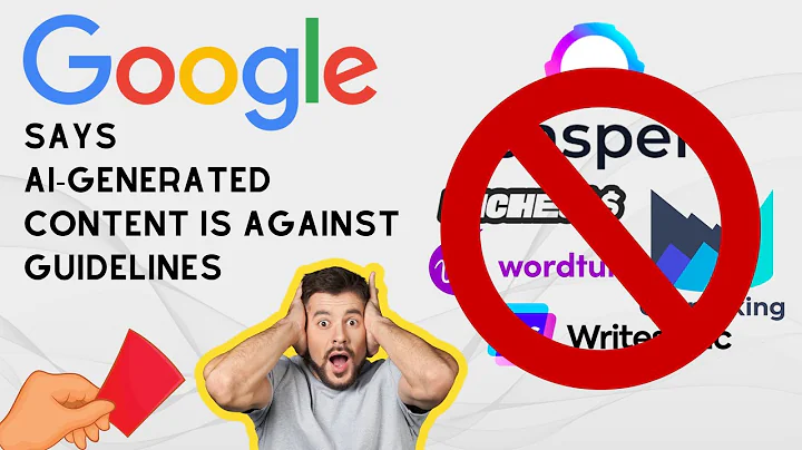 Google Says AI Generated Content Is Against Guidelines! 👀 BAD NEWS, OR...?