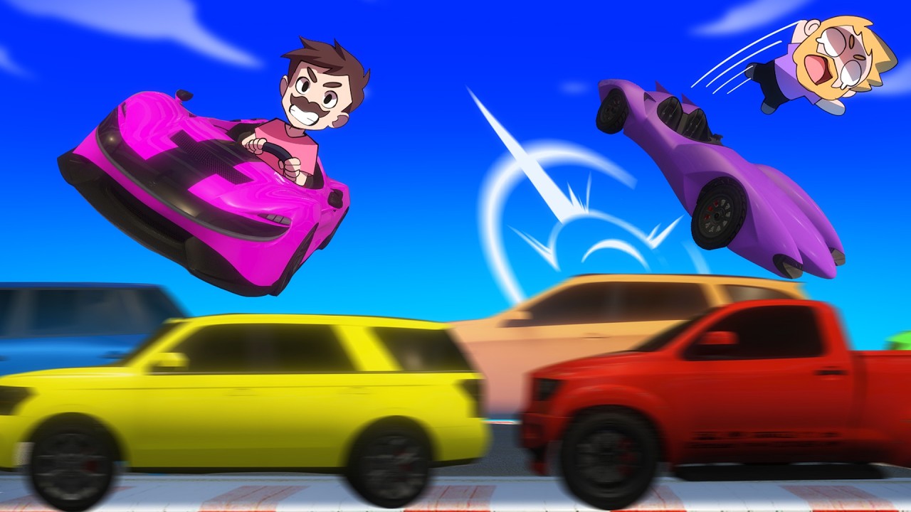 Face To Face VS UNLIMITED Traffic In GTA 5!