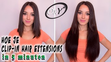 Clip in Extensions in 5 Minuten of Minder Plaatst