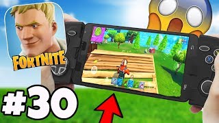 BEST Fortnite Mobile CONTROLLER SETUP EVER! - Fortnite Mobile Battle Royale #30