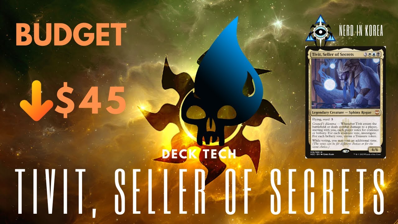 Deep Dive Deck Tivit, Seller of Secrets Budget Poor Life Choices