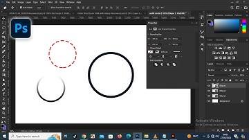 The Perfect Unfilled Circle Drawing on Photoshop