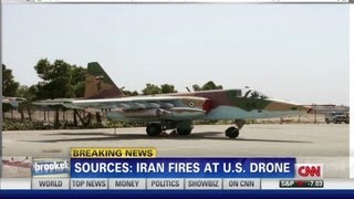 Iranian jets fire on U.S. drone