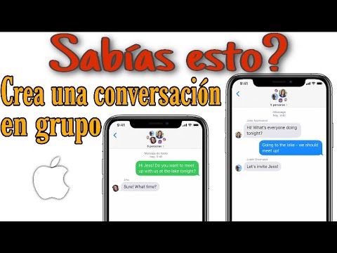 Cómo enviar un mensaje de texto en grupo con el iPhone, iPad o iPod touch.