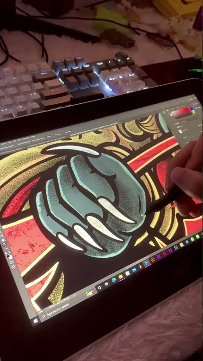 drawing with wacom #shorts