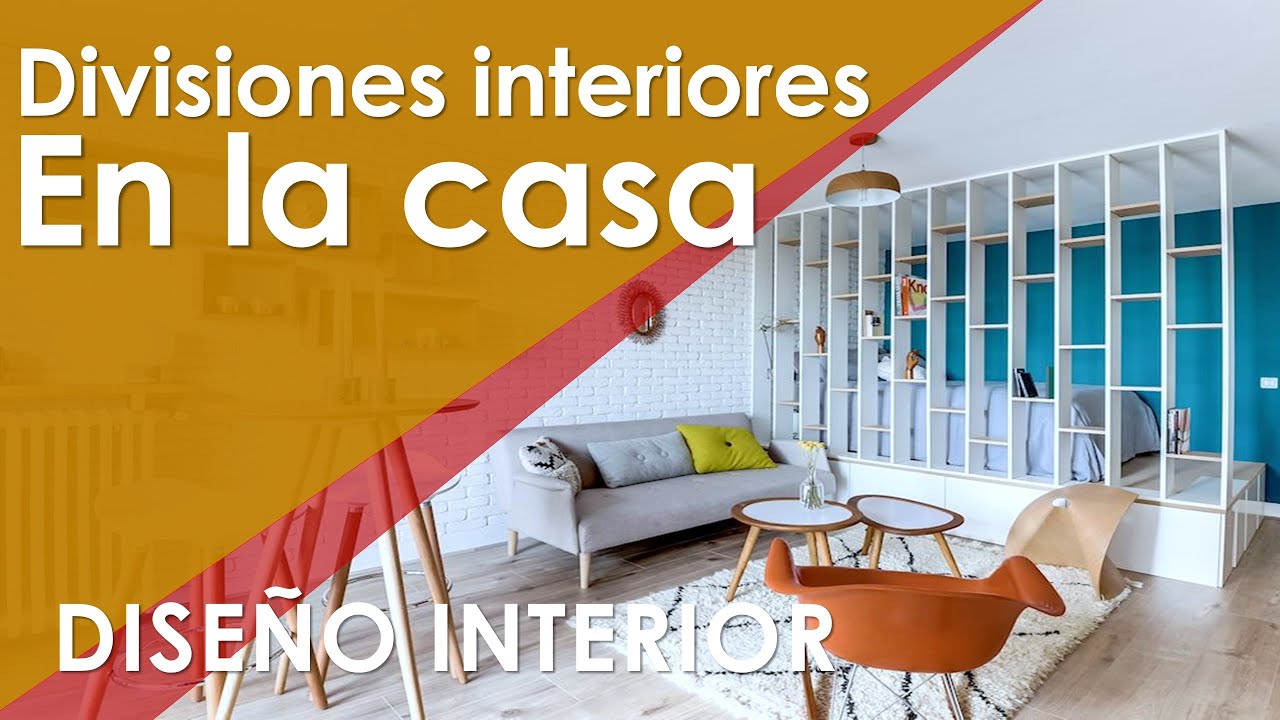 DIVISIONES INTERIORES ENTRE SALA, COMEDOR, COCINA: ¿Cómo dividir espacios  juntos dentro de la casa? - YouTube