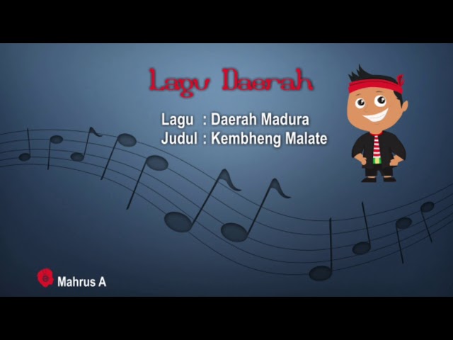 Kembang Malate | Lagu Daerah Madura Jawa timur Versi Original class=