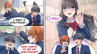 [Manga Dub] My childhood friend asks the entire class if anyone wants to be my girlfriend, and...