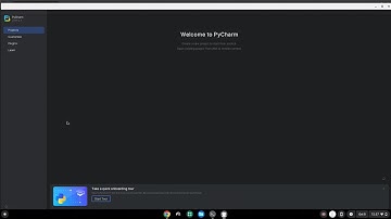 How to install PyCharm 2025.2 on a Chromebook