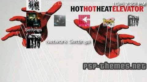 PSP Theme Hot Hot Heat PSP-Themes.NET