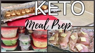 EASY HEALTHY MEAL PREP // KETO COOK WITH ME //  2019 // IN WITH JEN