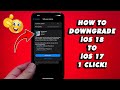 How to Downgrade iOS 18 to iOS 17 Easily With Joyoshare UltFix