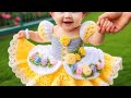 Crochet  New Dress Designs For Baby Girl  ideas/Girl Frock