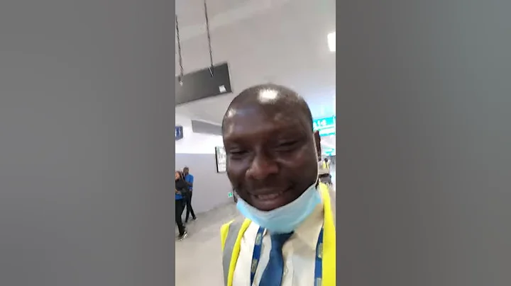 Davido at Abuja international Airport