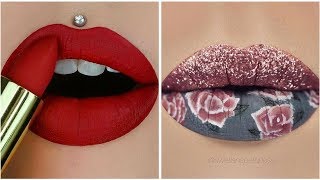 TOP Lipstick Tutorial Compilation  2018 part 9