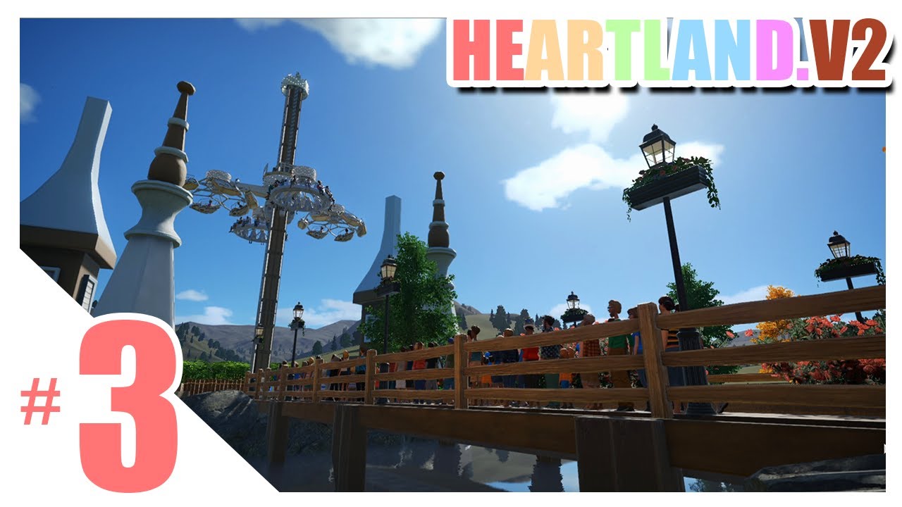 planet coaster hrk 2022 New หมุนสบาย สายสะพานกับหอคอยเวทมนตร์ - Planet Coaster #3(เขากลับมาต่อเติม)