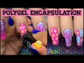 Encapsulated Star Gel Nails | Rosalind Gel Polish | Nails by Kamin