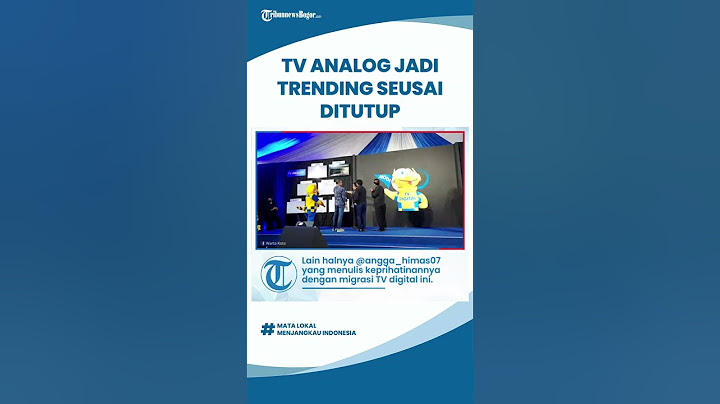 TV Analog Jadi Tranding Seusai Ditutup, Warganet: Terima Kasih Telah Menemani Masa Kecilku