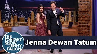 Jenna Dewan Tatum Teaches Jimmy the Tatum Body Roll