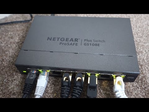 Ethernet Switch Upgrade - Netgear GS208 to Netgear GS108E