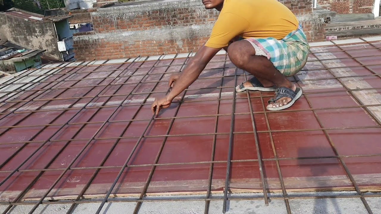 Amazing Technique With 9×40 Size roof bars installation and Slab steel