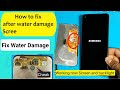 How to Fix your Phone after water damage Touch Screen LCD Backlight Not working Samsung Huawei