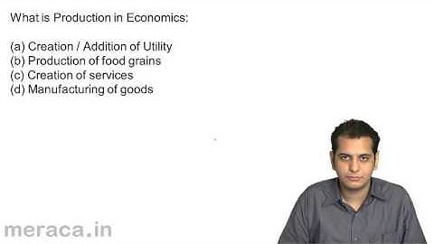 Questions and Answers | Production | CA CPT | CS & CMA Foundation | Class 11 | Class 12