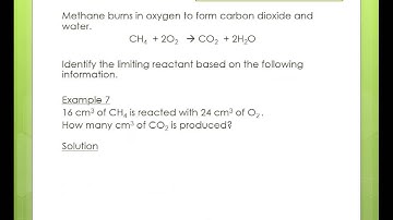 Mole Calculations  Limiting Reactants Part 2
