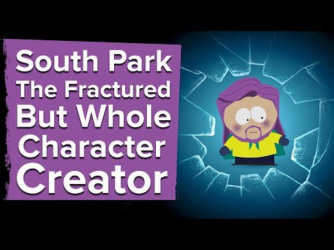 Let's Play South Park The Fractured But Whole Part 1: CHARACTER CREATION AND DIFFICULTY SLIDER