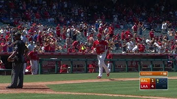 BAL@LAA: Cron drills a two-run homer to left field