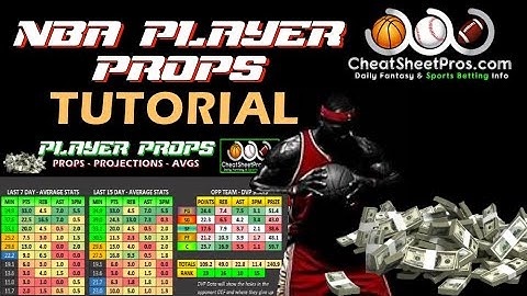 NBA Player Prop Tutorial