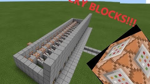 Lucky Blocks in MCPE using Command Blocks