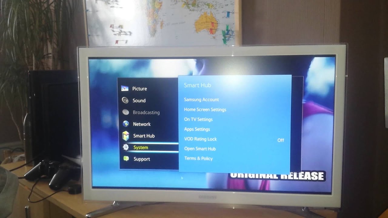 Samsung Led Tv 22inch H5610 Smart Tv Youtube