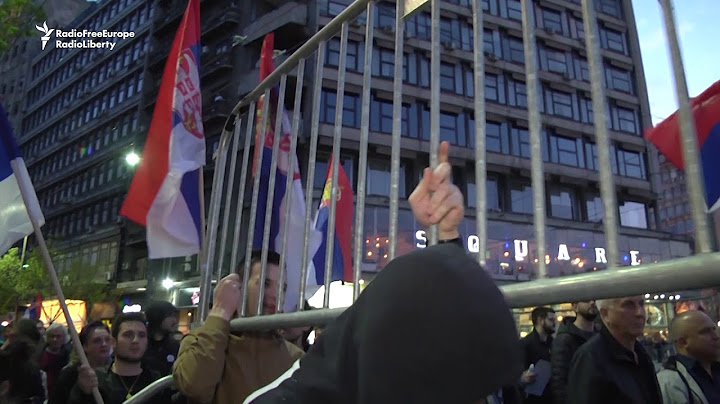 Serbian Antigovernment Protests Enter 18th Week